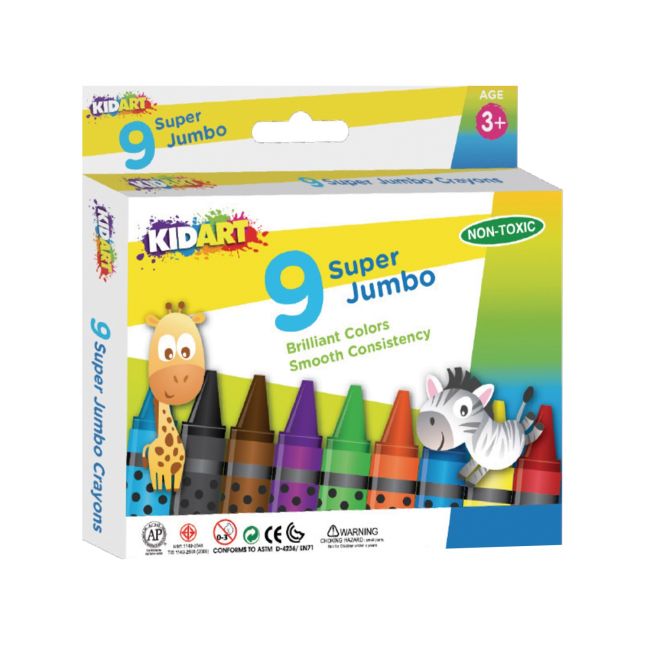 KidArt Crayons - Jumbo
