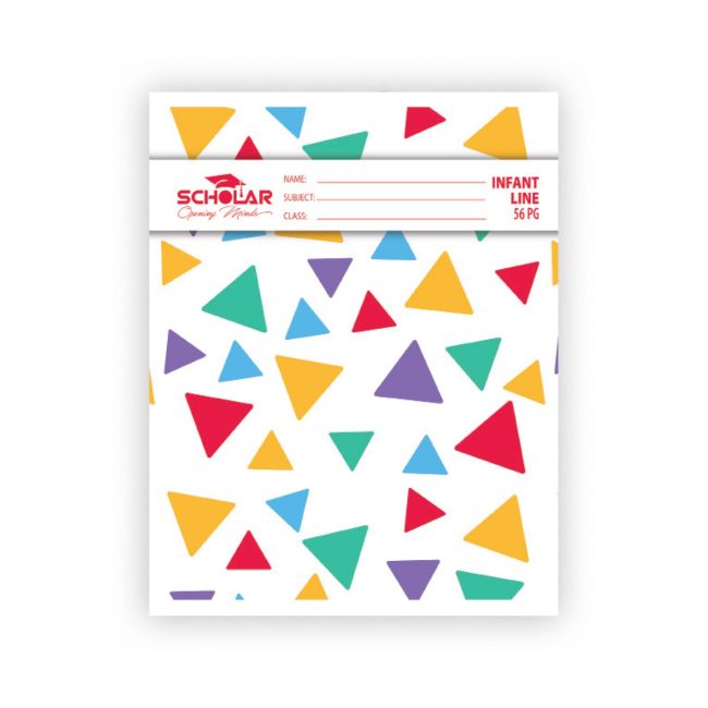 SCHOLAR INFANT LINE COPY BOOK 50PG