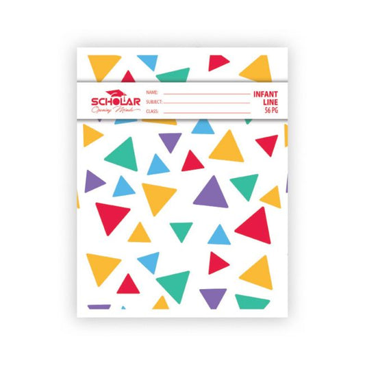 SCHOLAR INFANT LINE COPY BOOK 50PG