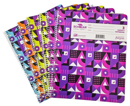 SCHOLAR 3 SUBJECT NOTEBOOK